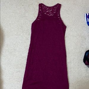 Knee length tight dress